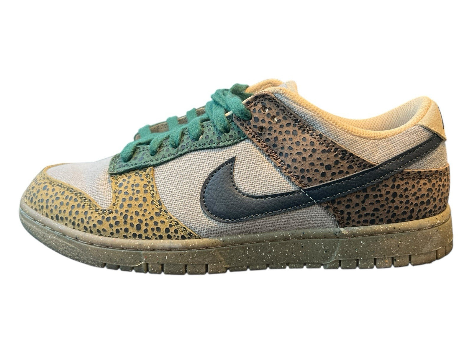 Nike Dunk Low SE Safari Mix DX2654-200 Men’s 10.5 Earth Tone Speckled