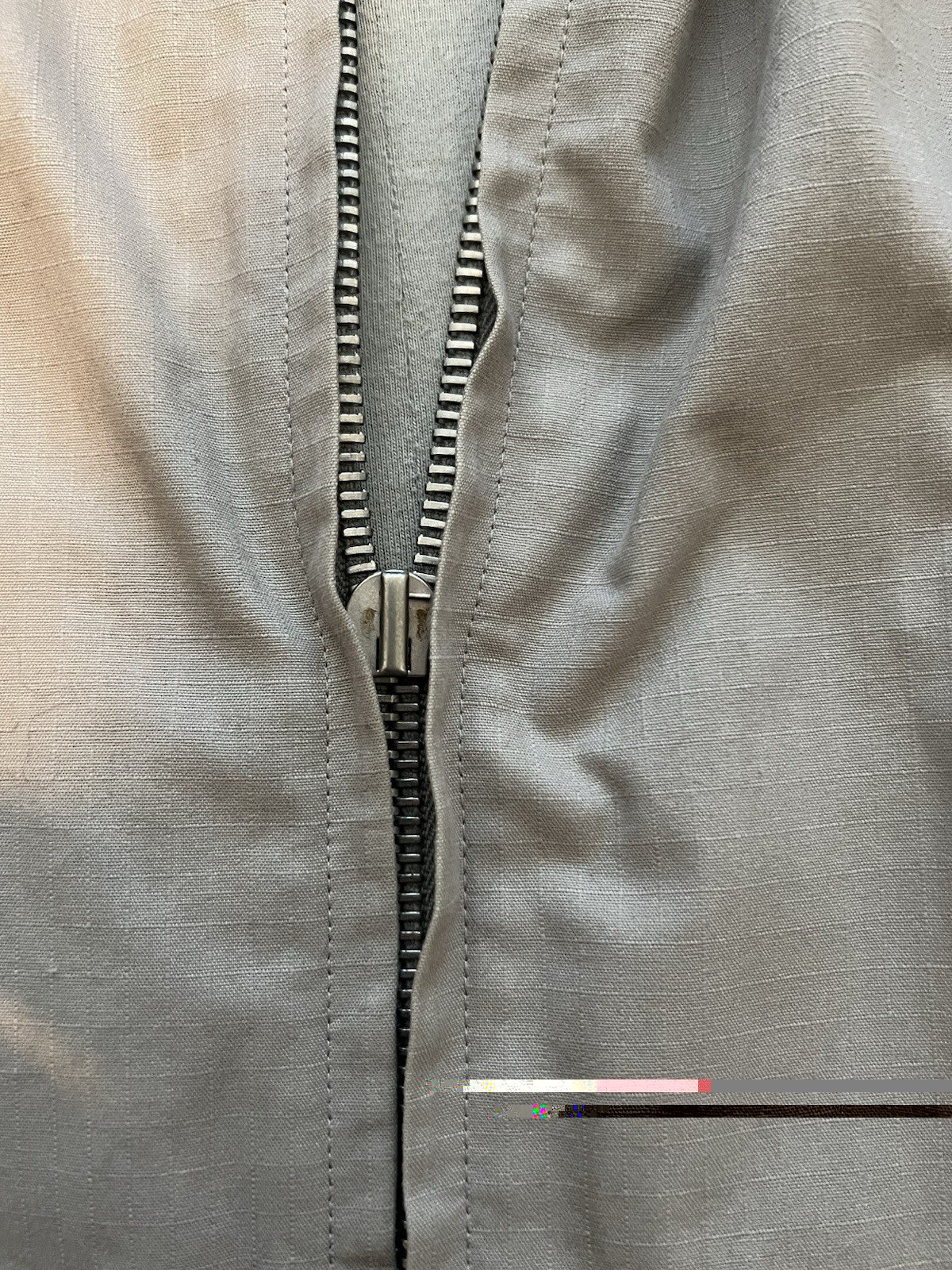 Louis Vuitton Damier Lined Harrington / Blouson Jacket Size 52