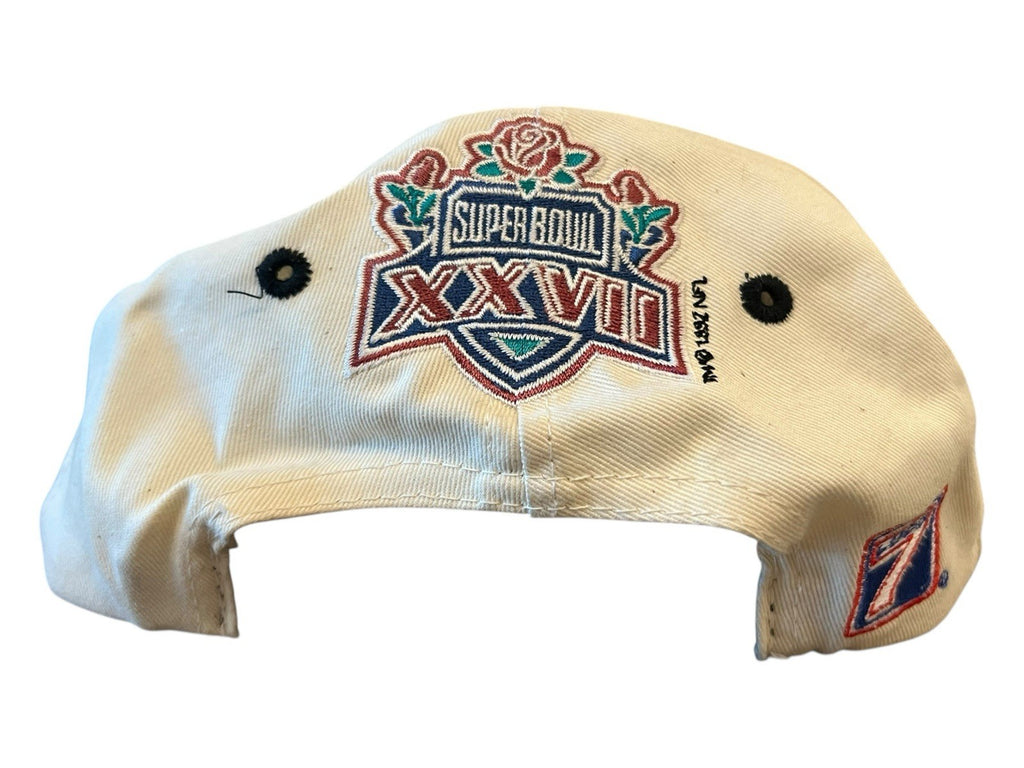 Vintage Super Bowl XXVII Dallas Cowboys Snapback 1993 NFC Logo 7￼