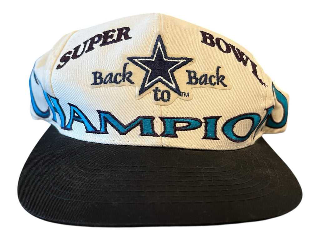 Vintage Dallas Cowboys Super Bowl XXVIII Logo 7 Adult Cap Hat Snapback