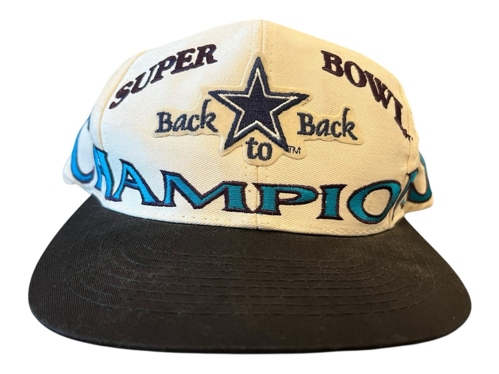 Vintage Dallas Cowboys Super Bowl XXVIII Logo 7 Adult Cap Hat Snapback