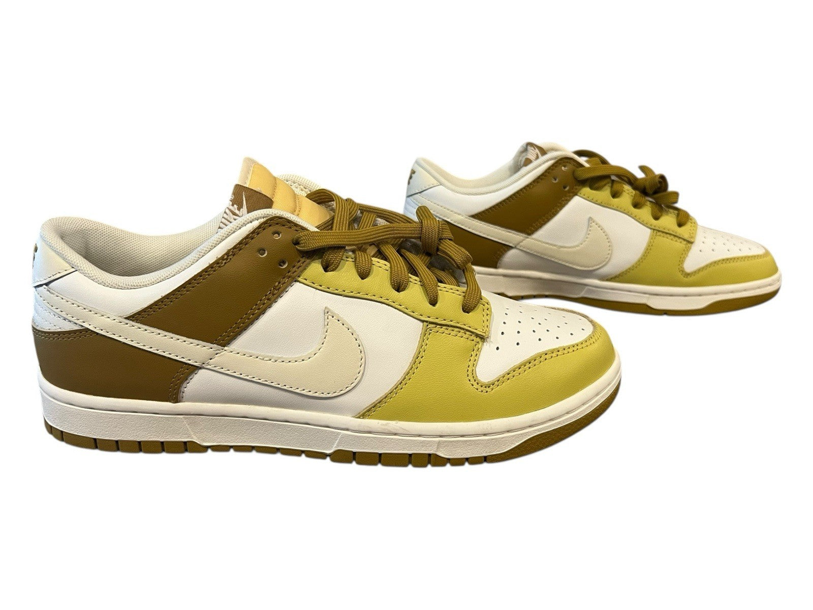 Nike Dunk Low Retro Bronzine/Coconut Milk Gold, Size 10, FZ4042-716