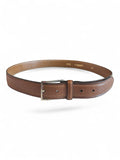 A. Testoni Brown Genuine Leather Belt Size 46/115