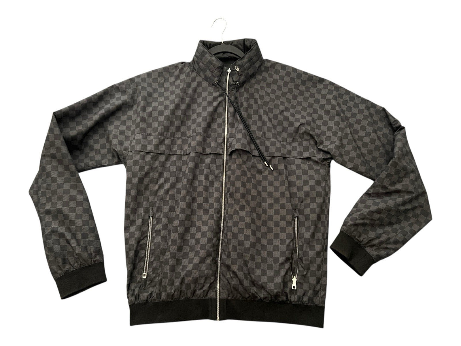 Louis Vuitton Damier Graphite Reversible Windbreaker Jacket – Size 54 (XL)