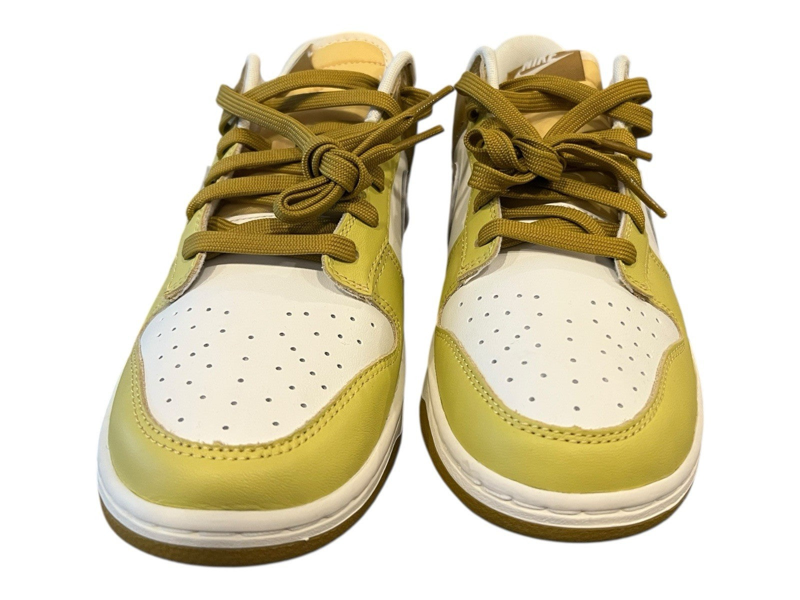 Nike Dunk Low Retro Bronzine/Coconut Milk Gold, Size 10, FZ4042-716
