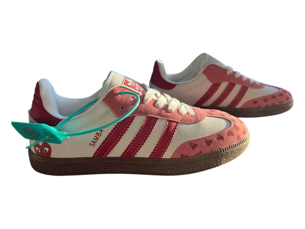 Adidas Samba Hearts Valentine Pink Gum Sole Rare 2006 Women’s 8.5