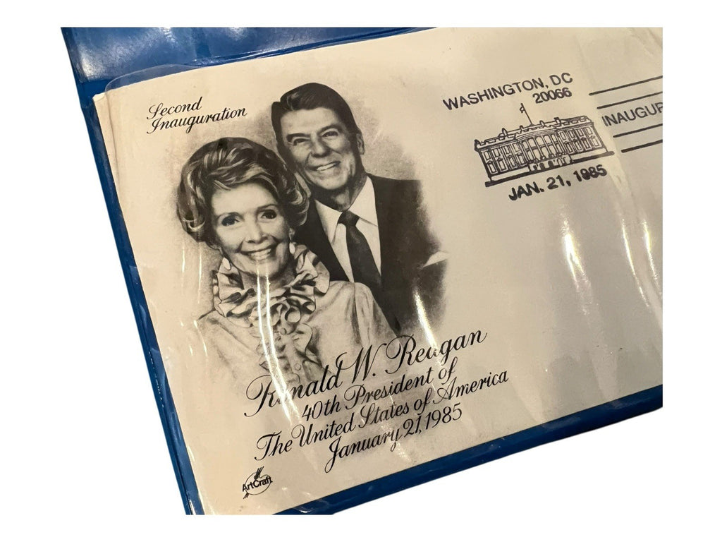 Historic Souvenir Of Inauguration Day Ronald Reagan January 21st, 1985