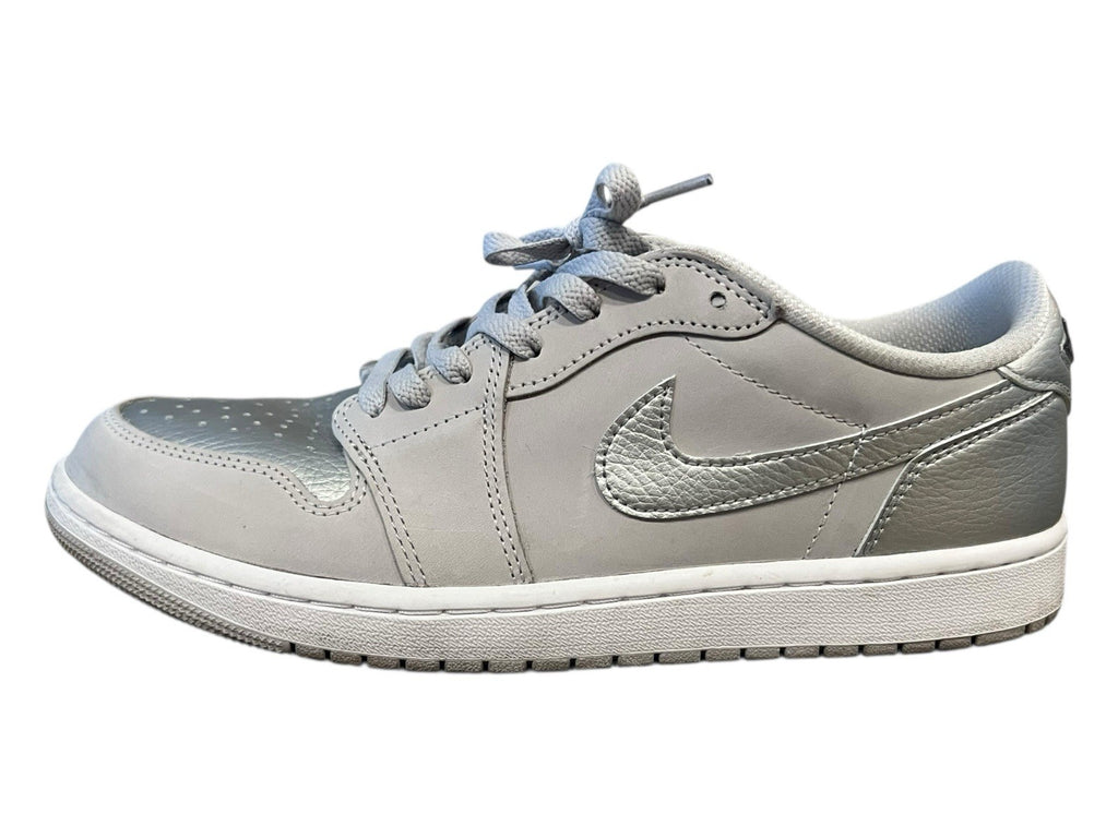 Nike Jordan One Low Og Metallic Silver Size 10.5 Men's Sneakers CZ0790-002