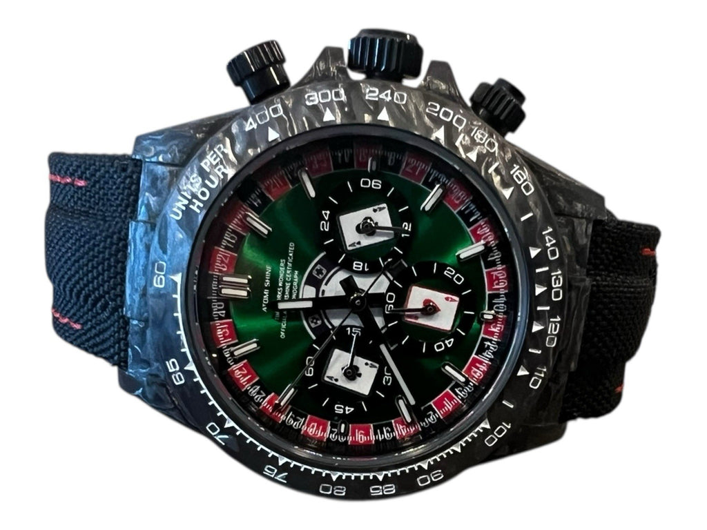 Velocirex Roulette Ace carbon fiber watch 