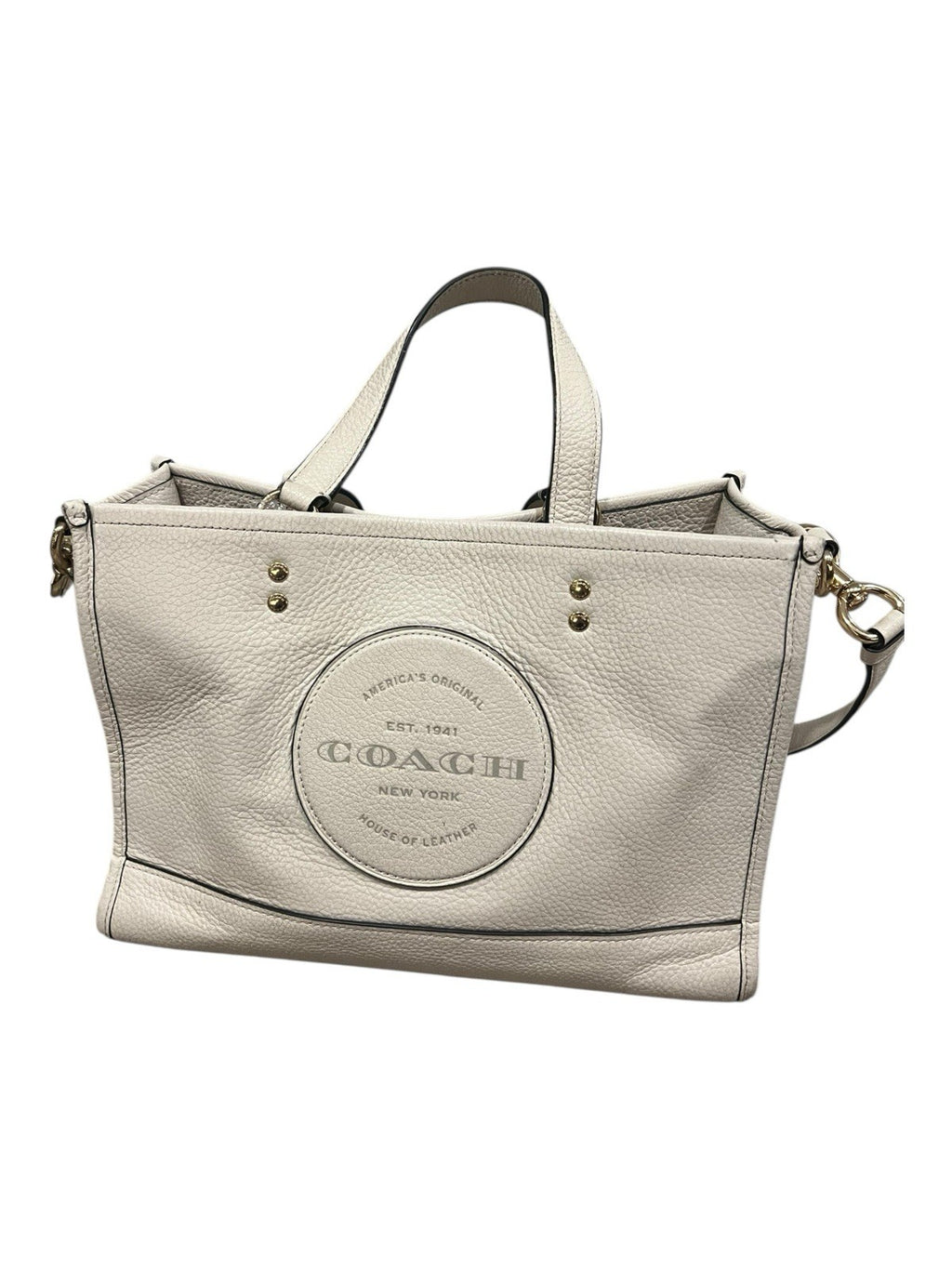 Coach Dempsey Carryall Bag With Patch Black W/ Shoulder Strap C2004 VVGUC