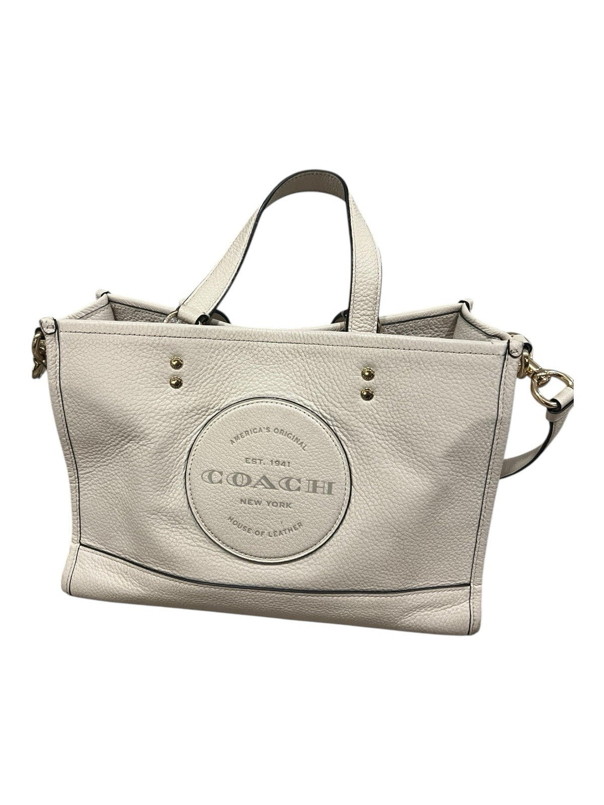 Coach Dempsey Carryall Bag With Patch Black W/ Shoulder Strap C2004 VVGUC