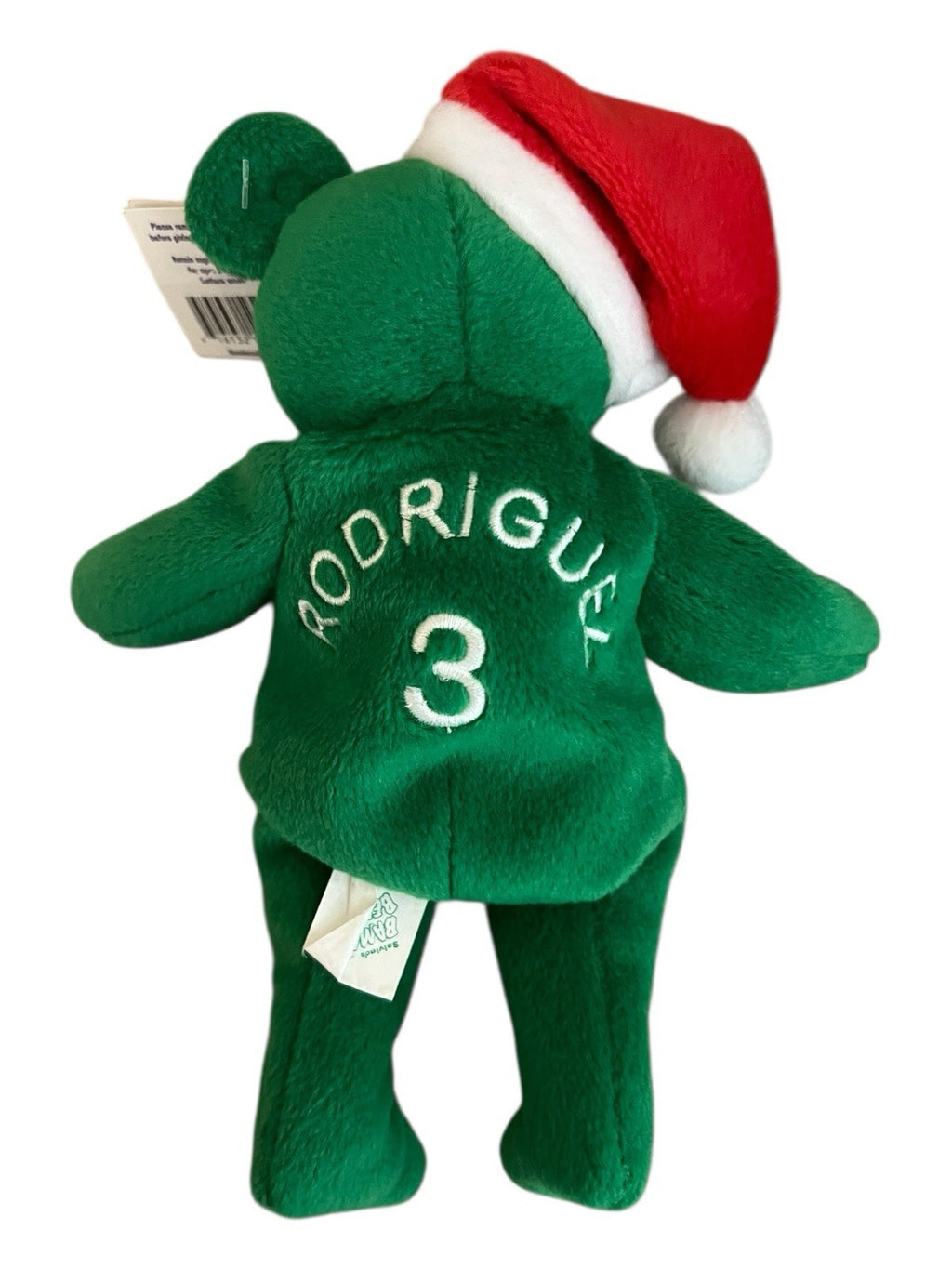 1998 Salvino's Bamm Beano's Alex Rodriguez #3 Christmas Bear