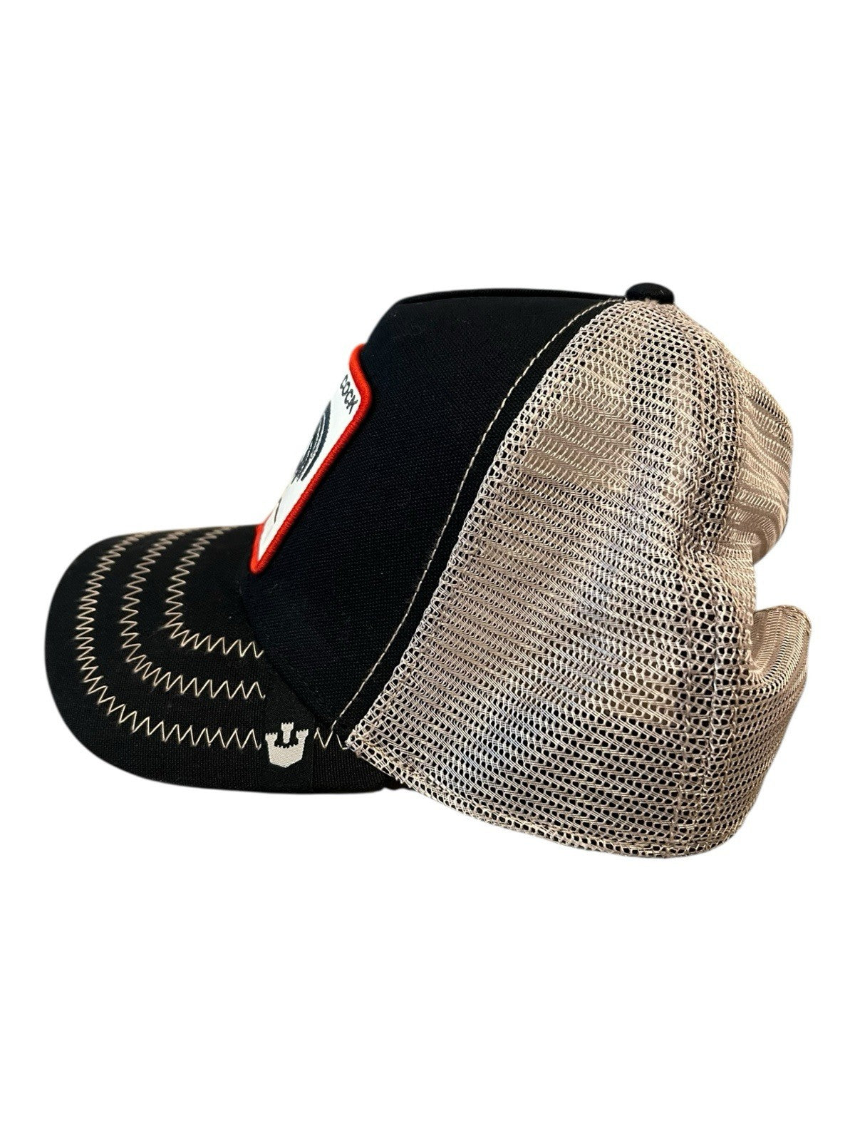 Rooster “Cock” 🐓 Trucker Hat Black Mesh Snapback Baseball
