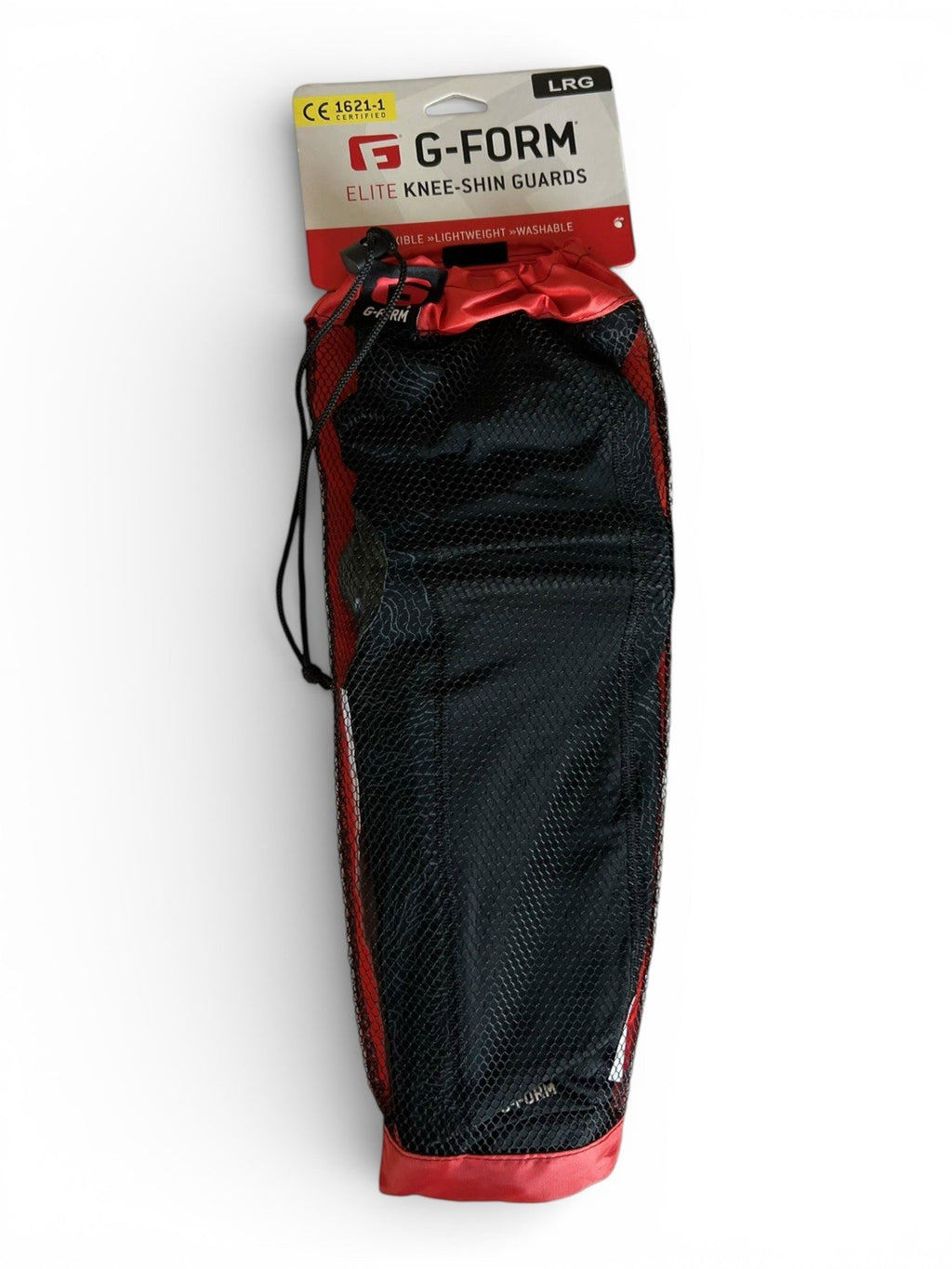 G-Form Elite Knee-Shin Guards Large Black Brand New