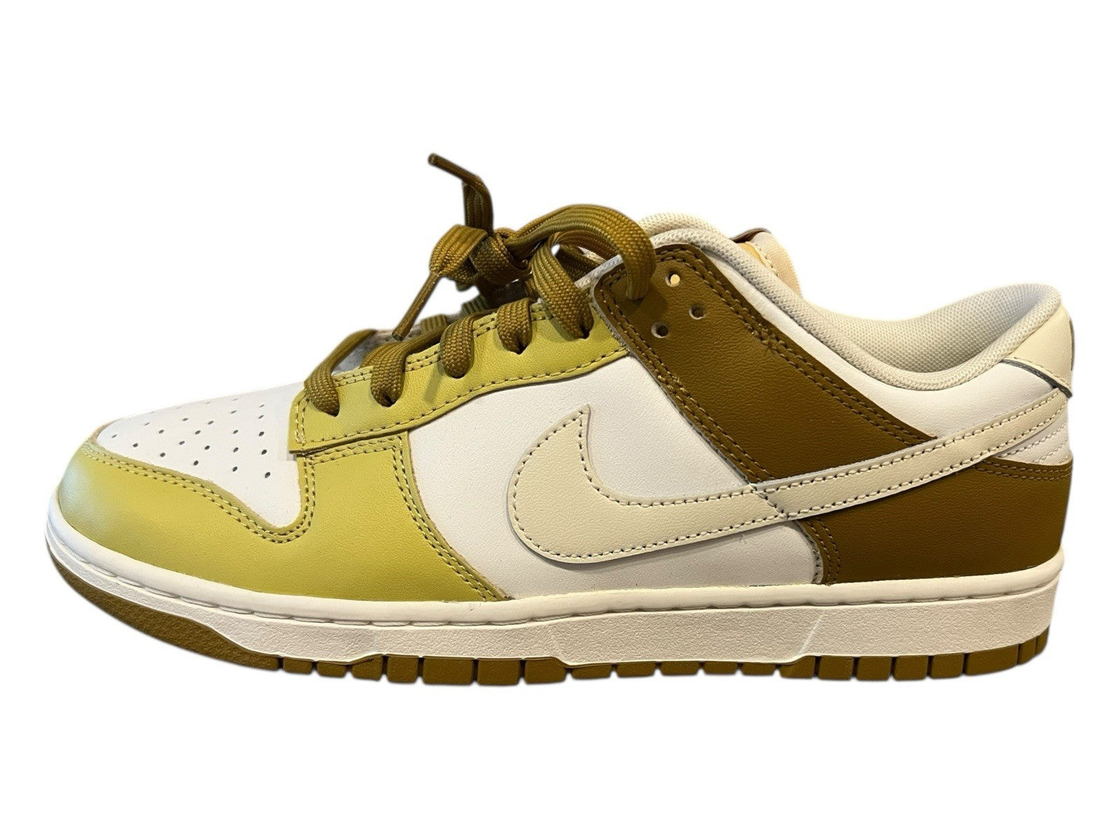 Nike Dunk Low Retro Bronzine/Coconut Milk Gold, Size 10, FZ4042-716