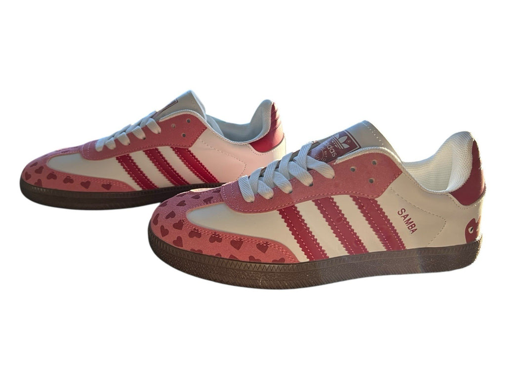 Adidas Samba Hearts Valentine Pink Gum Sole Rare 2006 Women’s 8.5