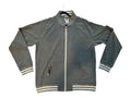 Vuori Men’s Full Zip Track Jacket – Gray – Size XL – Lightweight Stretch Bomber