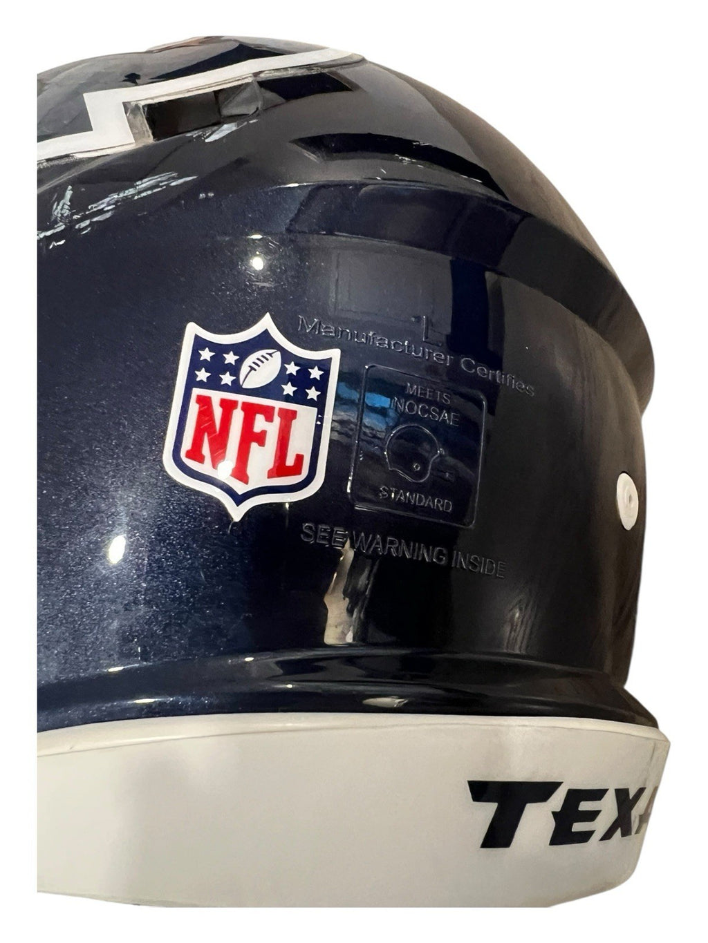 HOUSTON TEXANS NFL Riddell SPEED Full Size AUTHENTIC Football Helmet