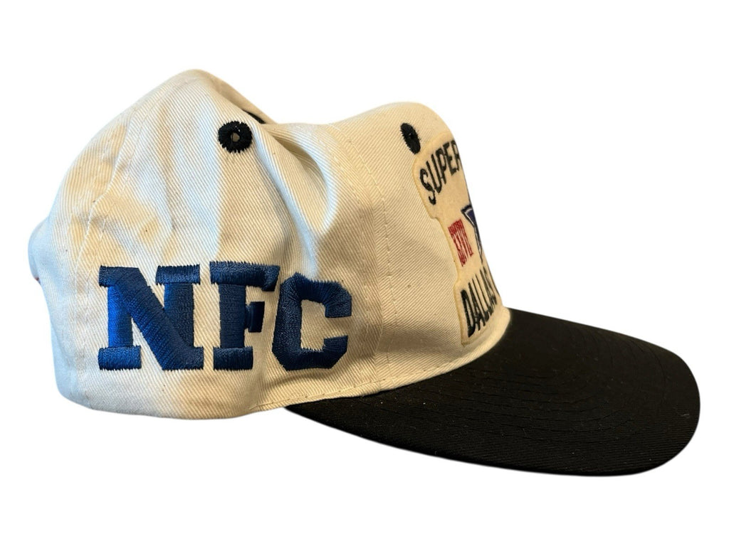 Vintage Super Bowl XXVII Dallas Cowboys Snapback 1993 NFC Logo 7￼