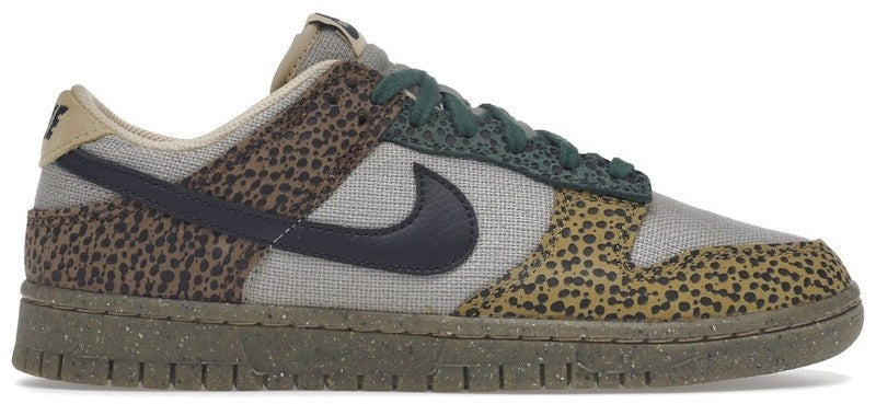 Nike Dunk Low SE Safari Mix DX2654-200 Men’s 10.5 Earth Tone Speckled