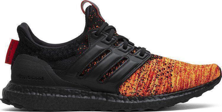 Adidas UltraBoost Primeknit “Fire & Blood” Solar Red Size  10 Game Of Thrones